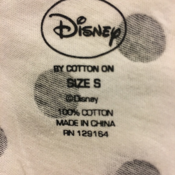 Disney Mickey Mouse Polka Dot T-Shirt - Picture 3 of 3